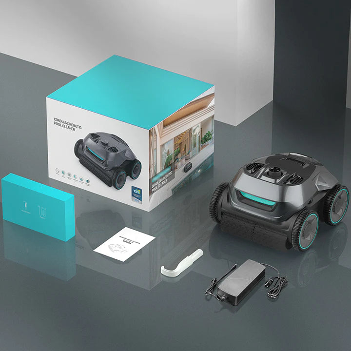 Pulitore a batteria per piscine - Aspiratore per piscine interrate di grandi dimensioni