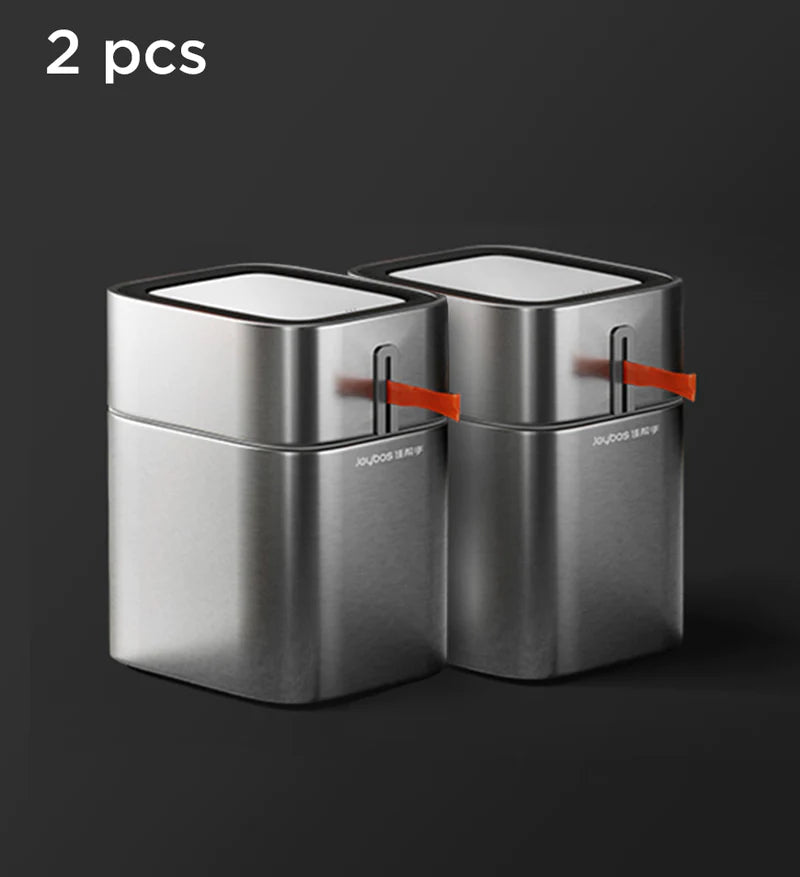 Cestino in acciaio inox con sensore di movimento da 17 l