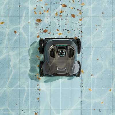 Pulitore a batteria per piscine - Aspiratore per piscine interrate di grandi dimensioni