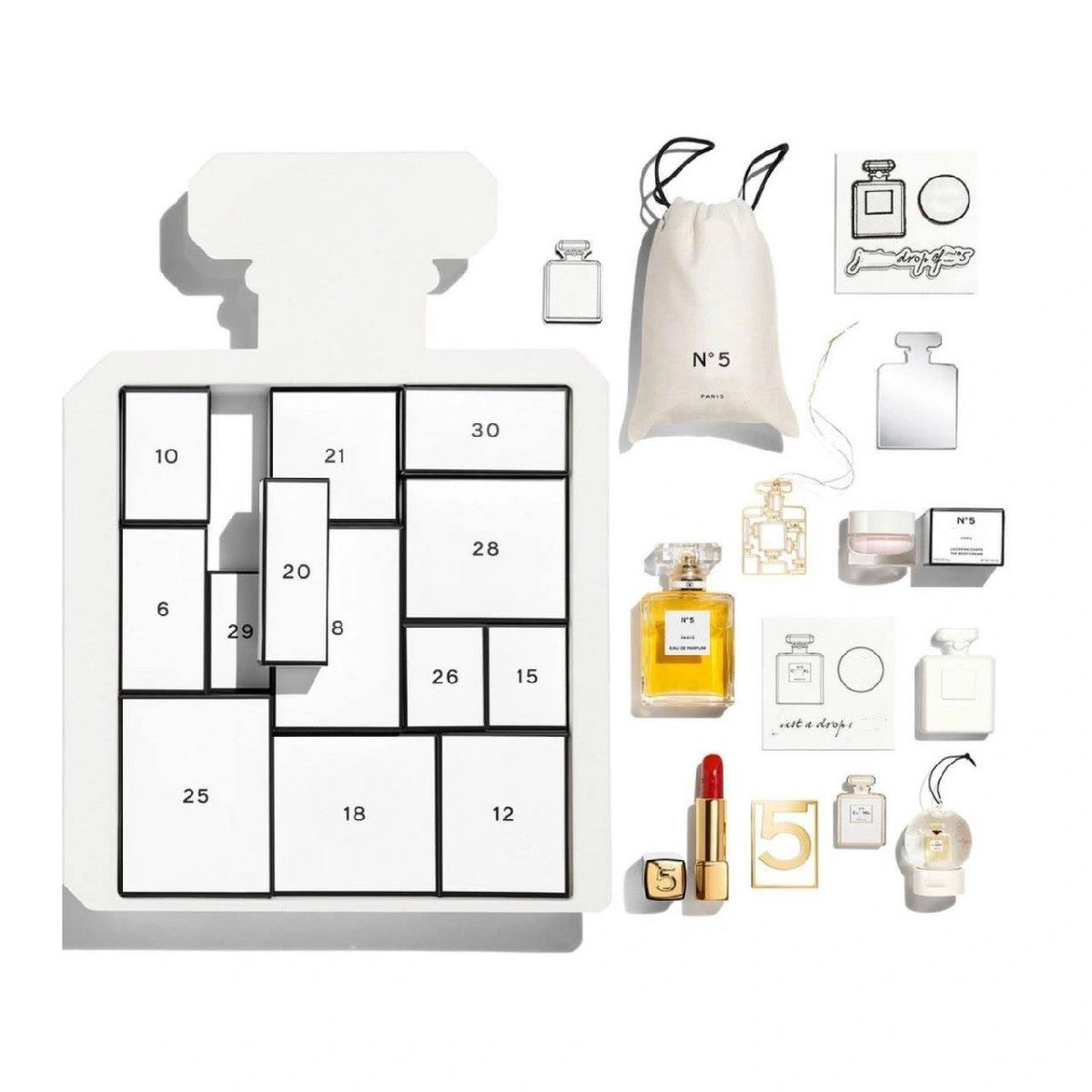 Set regalo da 27 pezzi per la cura della pelle del viso