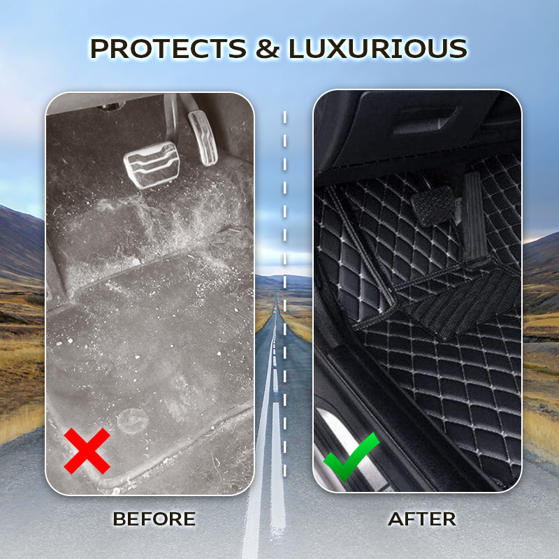 Alexcar Elvie 2023 Tappetini per auto, SUV e camion per uso intensivo e per uso universale