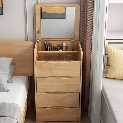 Comodino con tavolo da trucco di alta gamma