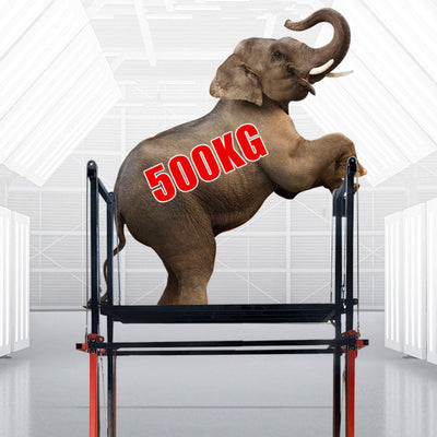 Modelli multipli Pieghevole ponteggi piattaforma elettrica di sollevamento (🔥Carichi fino a 500KG!）