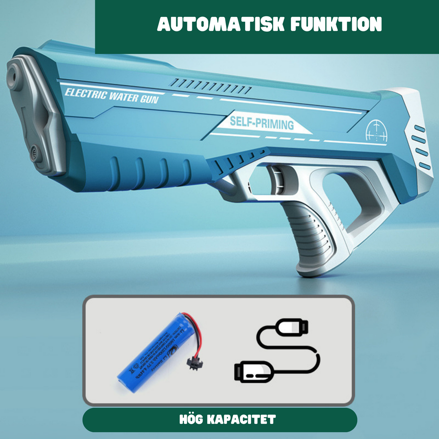 Mega Blaster™ - Pistola ad acqua elettrica