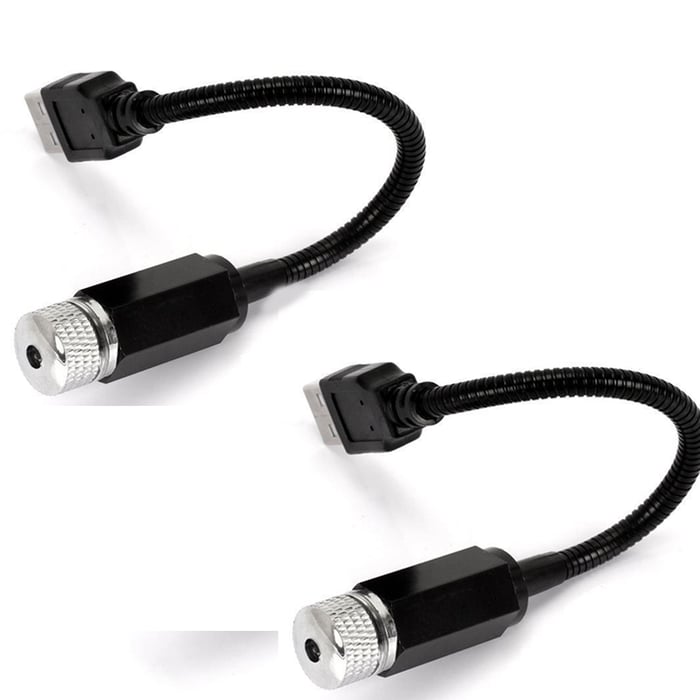 Stelle per auto con luce USB