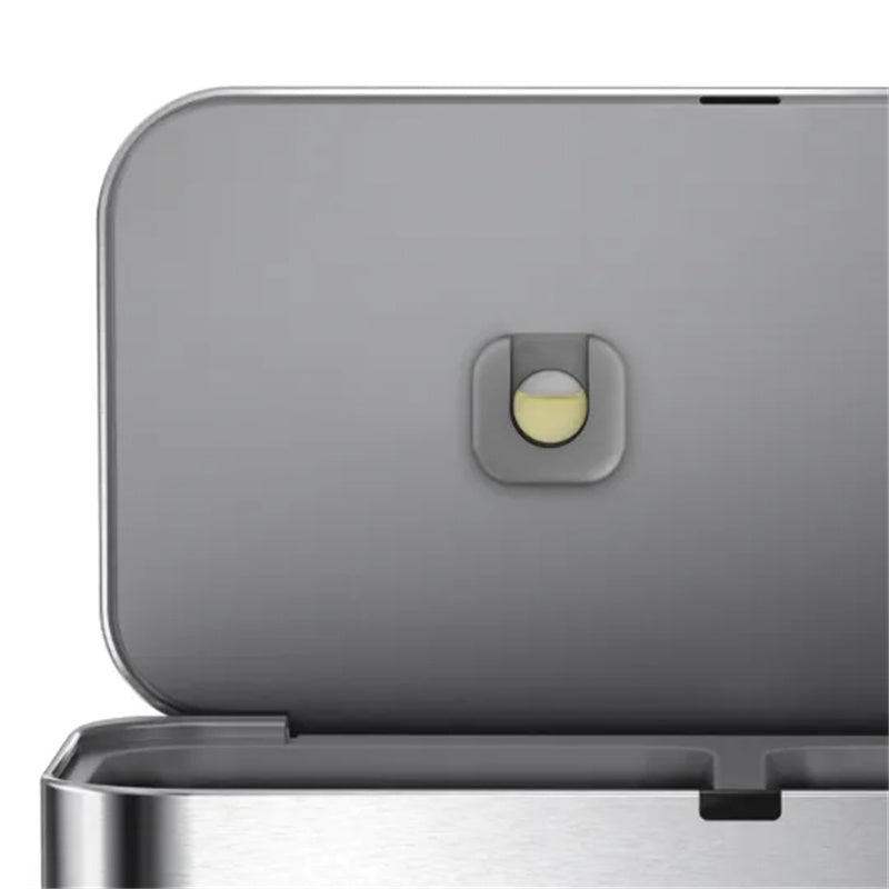 58L-Cestino rettangolare a pedale a doppio scomparto-Cestino con sensore intelligente