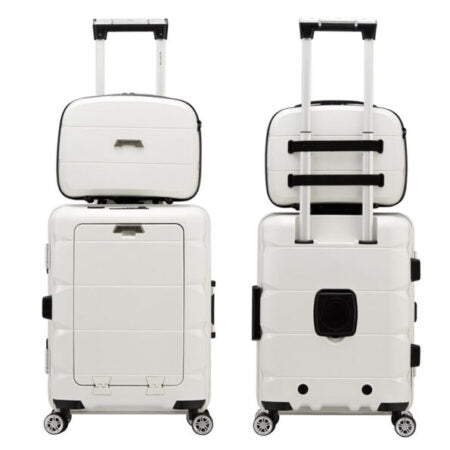 Un must per i viaggi Acquista 1 e ricevi 1 gratis - Set di valigie da 2 pezzi!