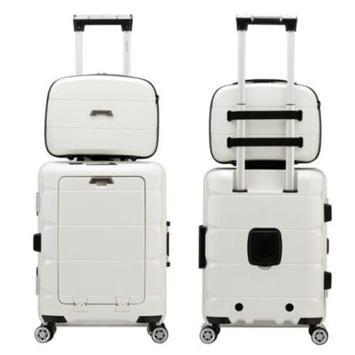 Un must per i viaggi Acquista 1 e ricevi 1 gratis - Set di valigie da 2 pezzi!