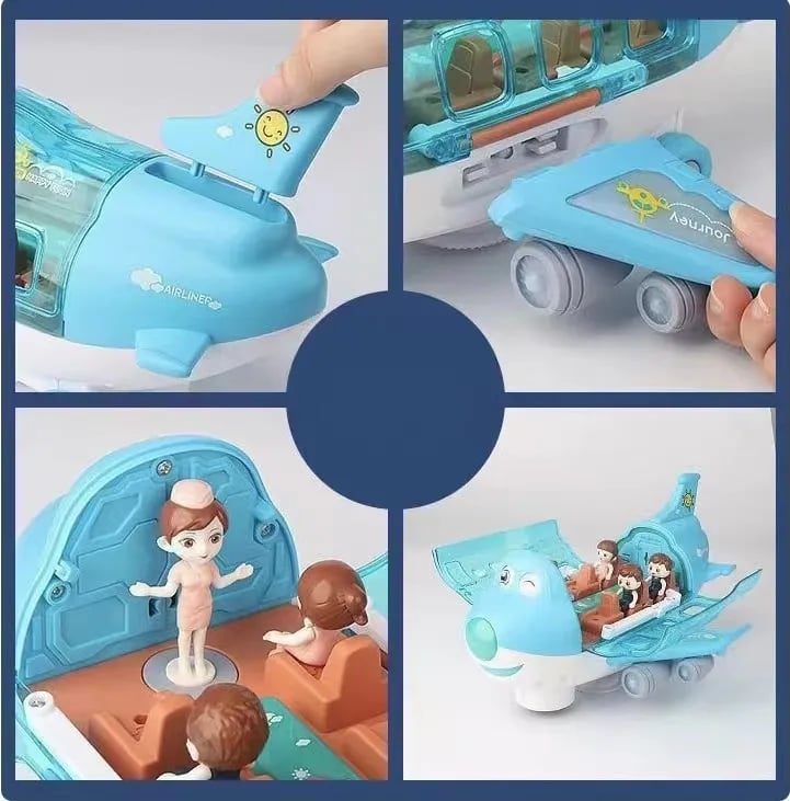 Aereo elettrico rotante giocattolo