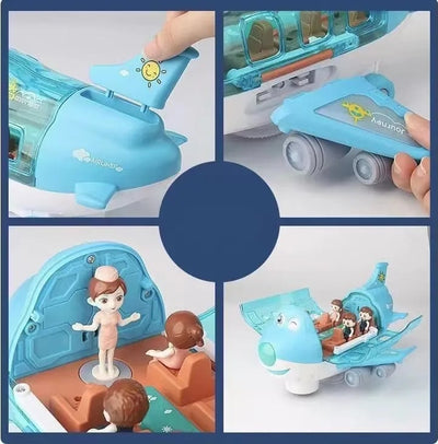 Aereo elettrico rotante giocattolo