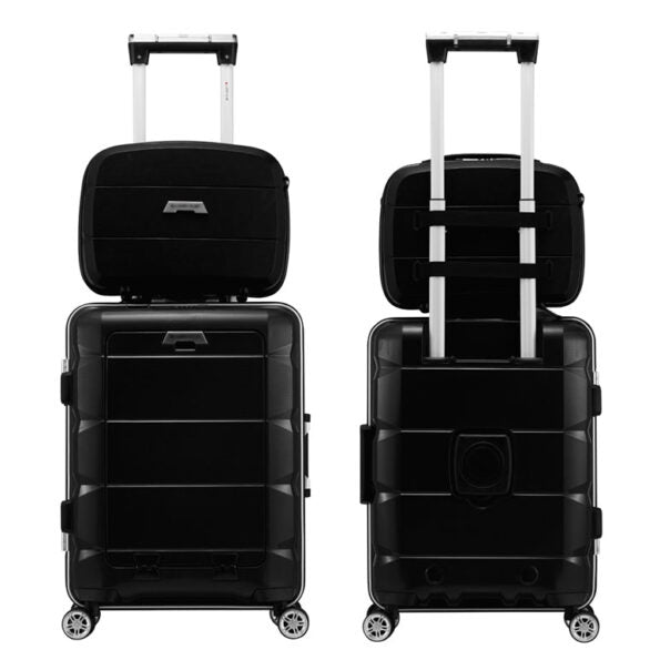 Un must per i viaggi Acquista 1 e ricevi 1 gratis - Set di valigie da 2 pezzi!