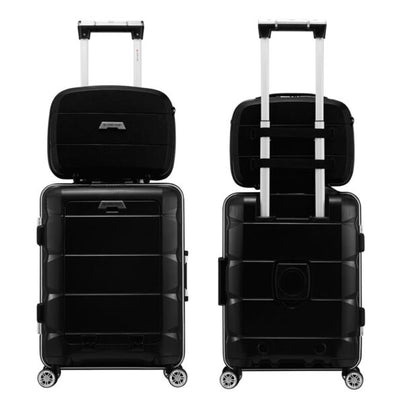 Un must per i viaggi Acquista 1 e ricevi 1 gratis - Set di valigie da 2 pezzi!