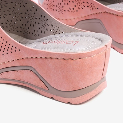 Sandali ortopedici con plantare in morbida pelle