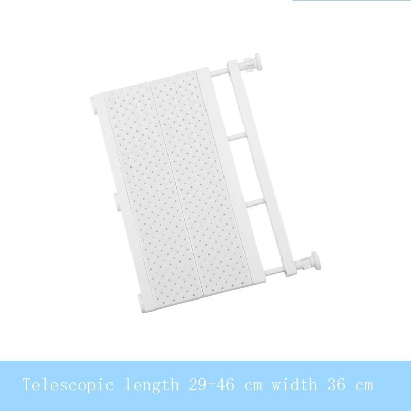 Scaffale a tensione espandibile per armadio, cucina e bagno