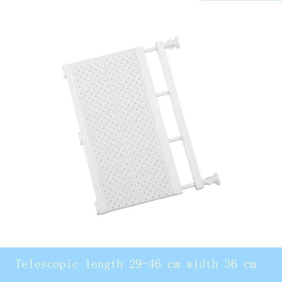 Scaffale a tensione espandibile per armadio, cucina e bagno