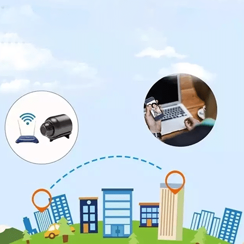 MINI TELECAMERA WIFI 1080P HD