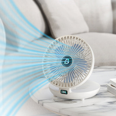 Ventilatore pieghevole per la circolazione dell'aria