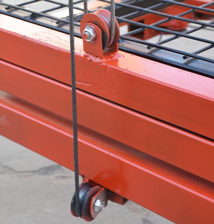 Modelli multipli Pieghevole ponteggi piattaforma elettrica di sollevamento (🔥Carichi fino a 500KG!）