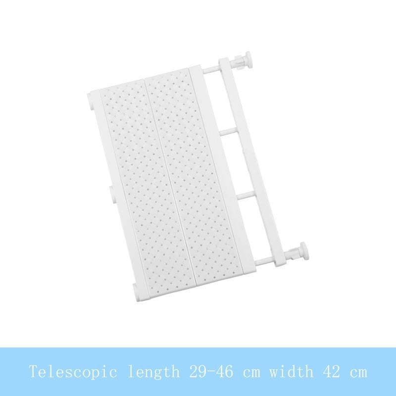 Scaffale a tensione espandibile per armadio, cucina e bagno