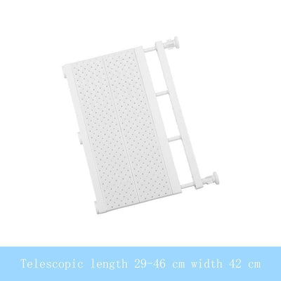 Scaffale a tensione espandibile per armadio, cucina e bagno