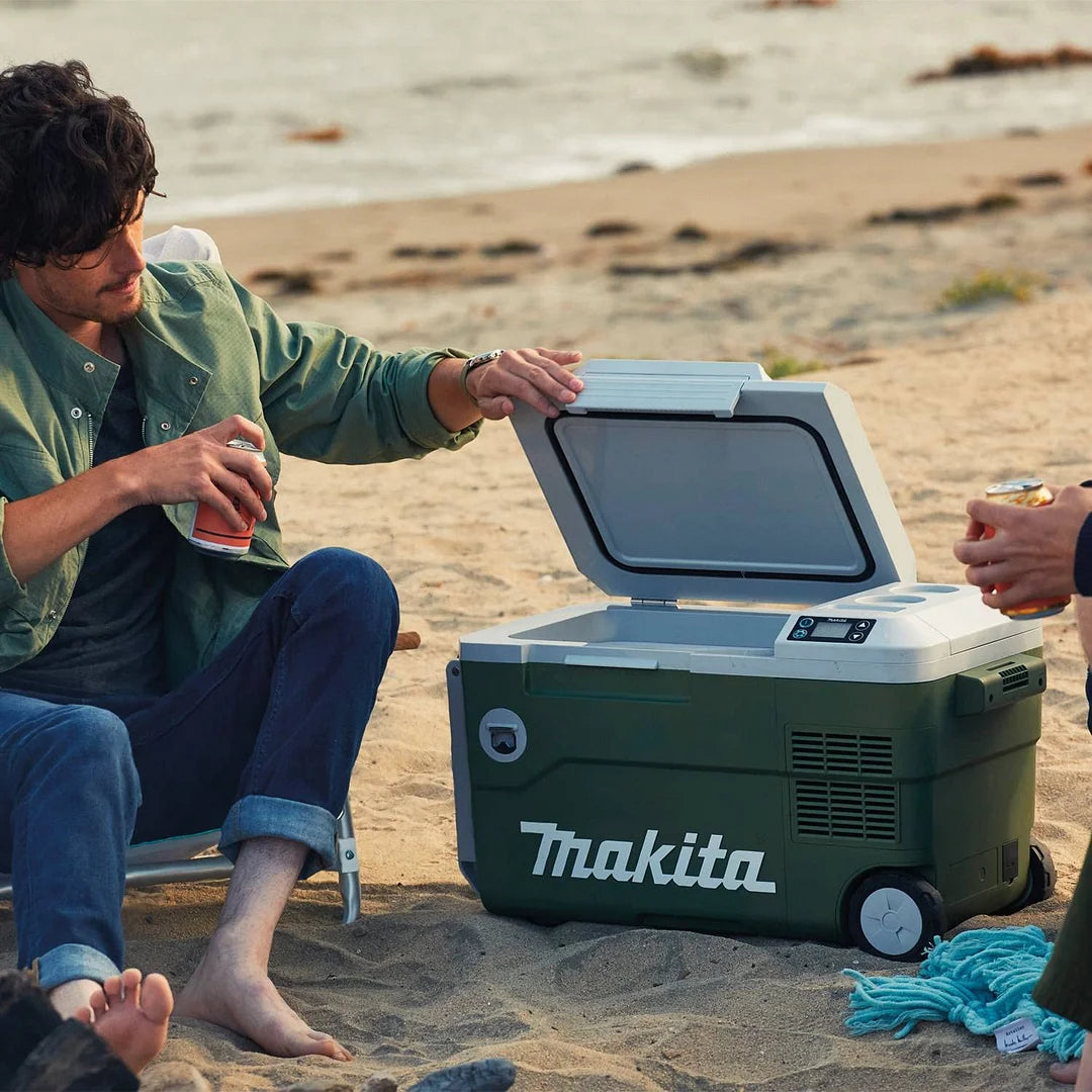 Frigorifero ricaricabile da 18 V + (include due batterie) Raffreddatore/riscaldatore CA