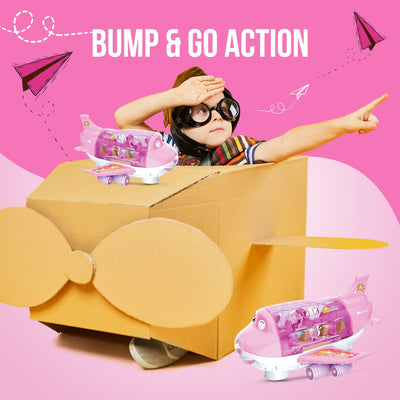 Aereo elettrico rotante giocattolo