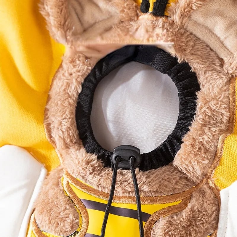 2023 Borsa di tela per animali domestici Borsa da viaggio a forma di ape per piccoli gatti