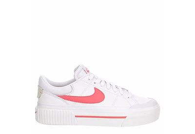 SNEAKER NIKE DONNA COURT LEGACY LIFT - BIANCO