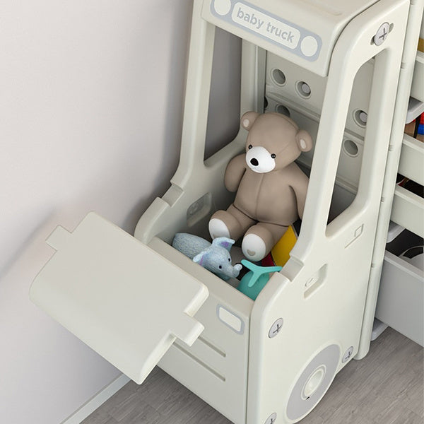 Organizzatore di scaffali per bambini per libri e giocattoli