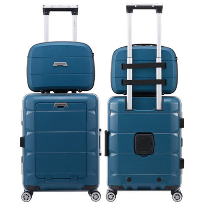 Un must per i viaggi Acquista 1 e ricevi 1 gratis - Set di valigie da 2 pezzi!