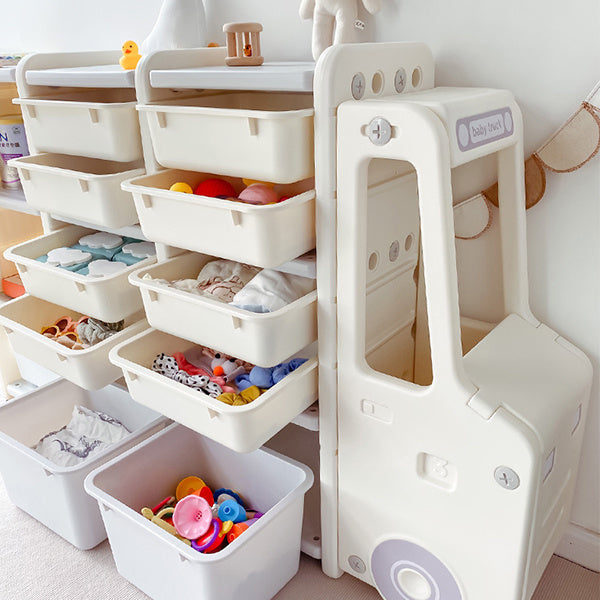Organizzatore di scaffali per bambini per libri e giocattoli