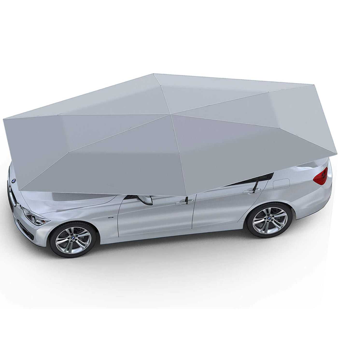 Tettoia Carport Estate Anti-UV Controllo Wireless Tenda Ombrello