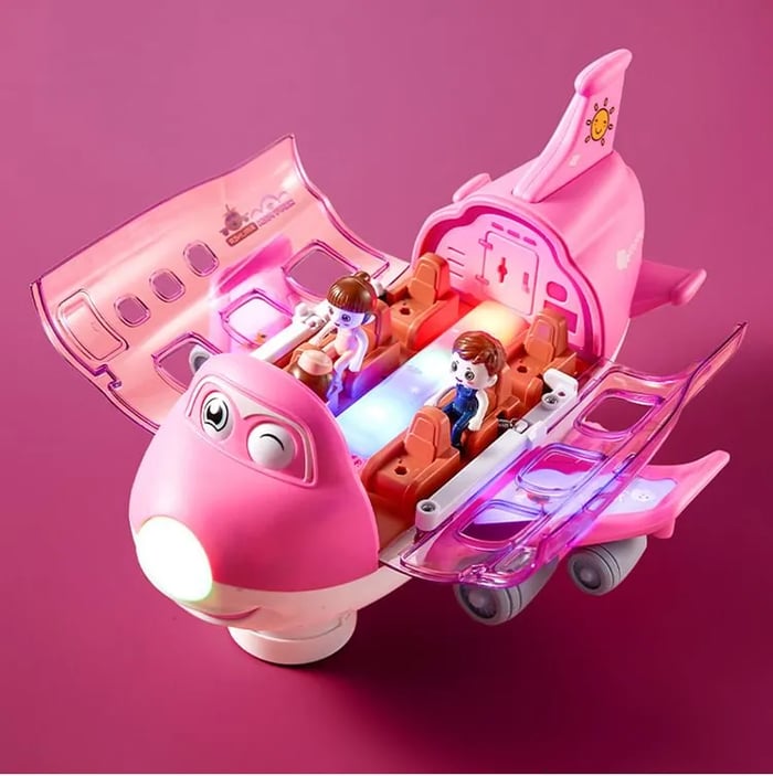 Aereo elettrico rotante giocattolo