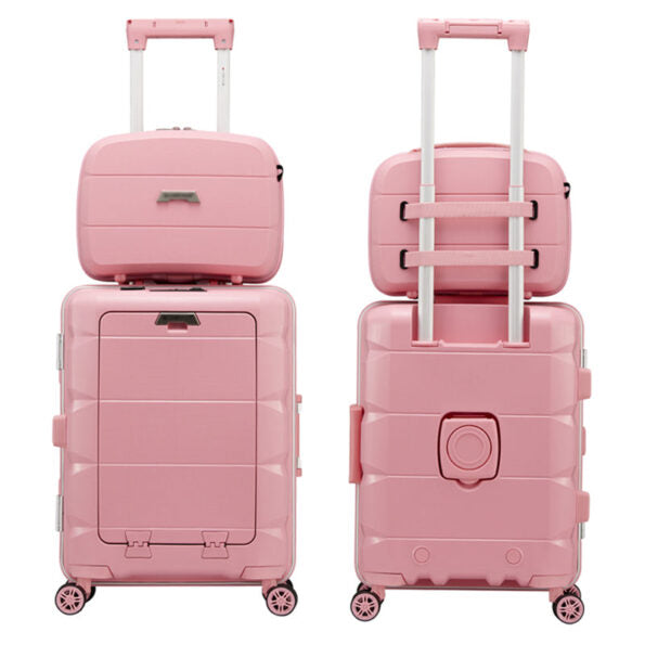 Un must per i viaggi Acquista 1 e ricevi 1 gratis - Set di valigie da 2 pezzi!