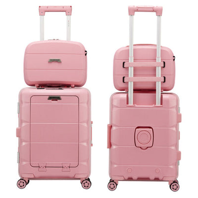 Un must per i viaggi Acquista 1 e ricevi 1 gratis - Set di valigie da 2 pezzi!