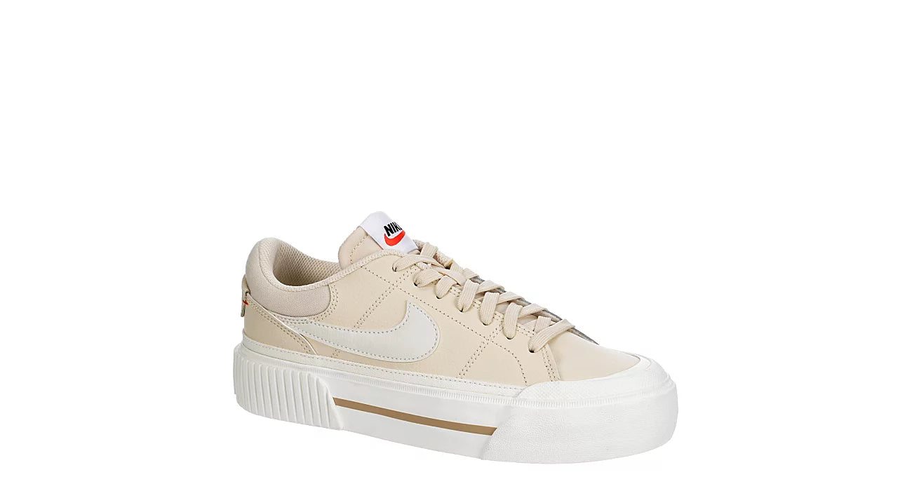 SNEAKER NIKE DONNA COURT LEGACY LIFT - BIANCO