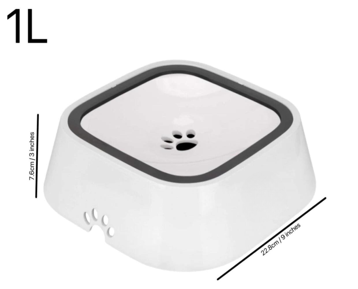 CIOTOLA PER L'ACQUA A PROVA DI SCHIZZI