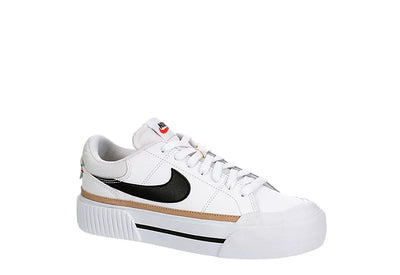 SNEAKER NIKE DONNA COURT LEGACY LIFT - BIANCO