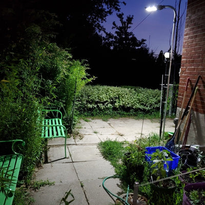 60W luce solare intelligente ad alta luminosità