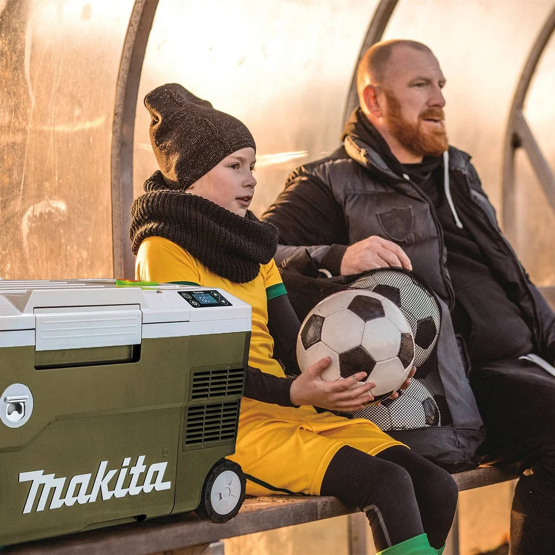 Frigorifero ricaricabile da 18 V + (include due batterie) Raffreddatore/riscaldatore CA