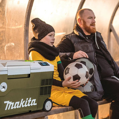 Frigorifero ricaricabile da 18 V + (include due batterie) Raffreddatore/riscaldatore CA