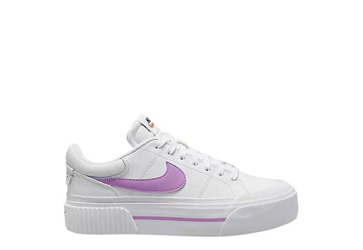 SNEAKER NIKE DONNA COURT LEGACY LIFT - BIANCO
