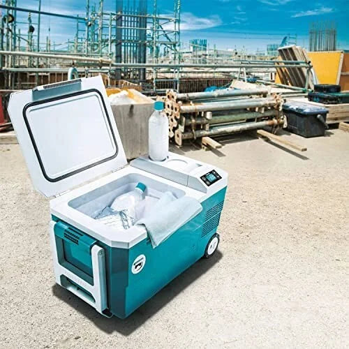 Frigorifero ricaricabile da 18 V + (include due batterie) Raffreddatore/riscaldatore CA