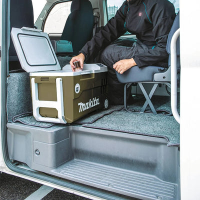 Frigorifero ricaricabile da 18 V + (include due batterie) Raffreddatore/riscaldatore CA