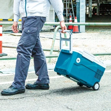 Frigorifero ricaricabile da 18 V + (include due batterie) Raffreddatore/riscaldatore CA