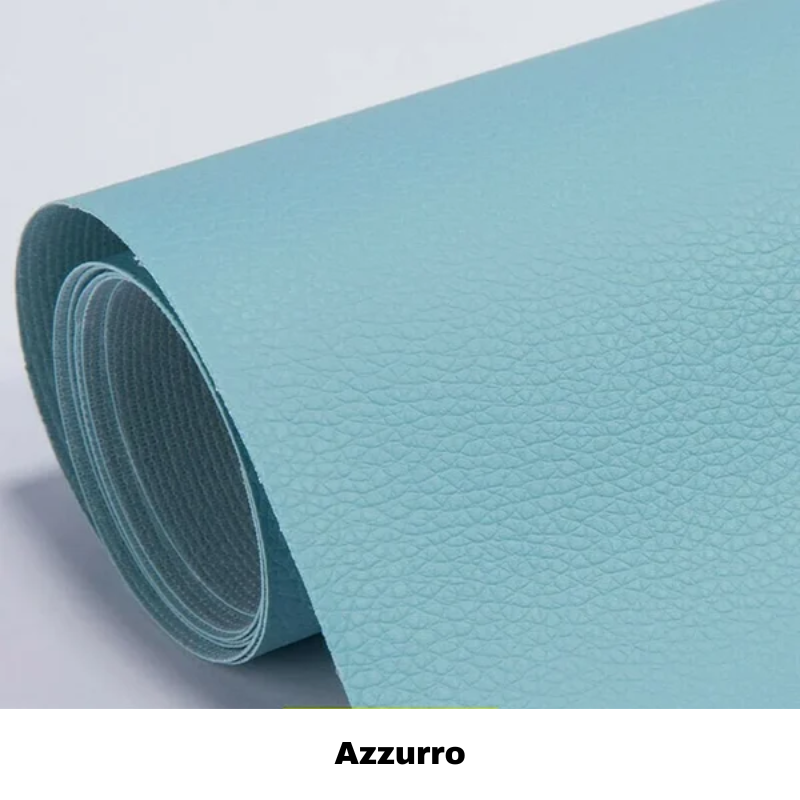 Rifinitore per pelle autoadesivo per la riparazione dei divani