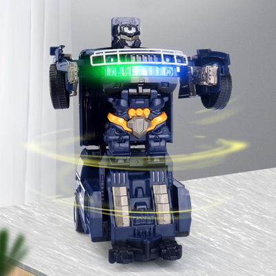Auto Giocattolo Modello Robot Trasformabile