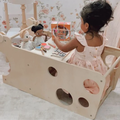 Torre di osservazione multifunzione Montessori