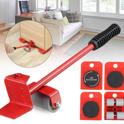 Set di attrezzi per la movimentazione dei mobili