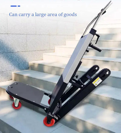 Trasportatore elettrico cingolato a scala